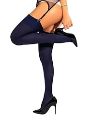 C05 | 1 Pair - 60 Den Stockings | Navy