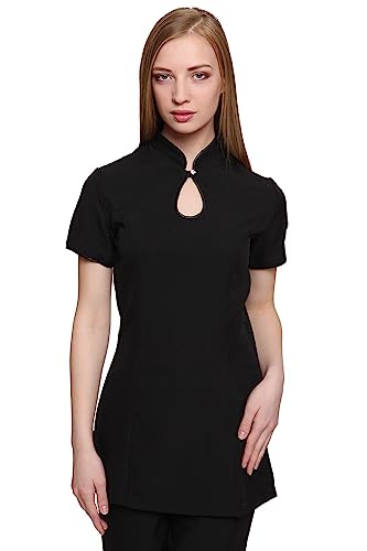 Mirabella Health and Beauty Clothing - Camisas - cuello mao - para mujer Negro negro 42