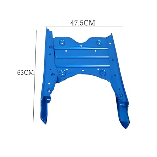Image of Floor Platform for Honda Activa 3G | ABS Material | Compatible Scooter Floor Body Panel | Trance Blue Metallic