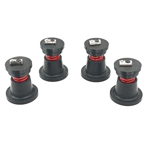 MORICHS 4 Pcs 4040er Serie Aluminum Profile Racing Simulator Cockpit Bass Vibrationsisolator Sim Racing Rig Bass Shaker