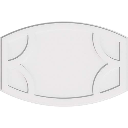 Image of Ekena Millwork CMP38X25KY Kailey Architectural Grade PVC Contemporary Urethane Ceiling Medallions 38 inchW x 25 3 /8 inchH x 20 1 /2 inchC x 1 inchP