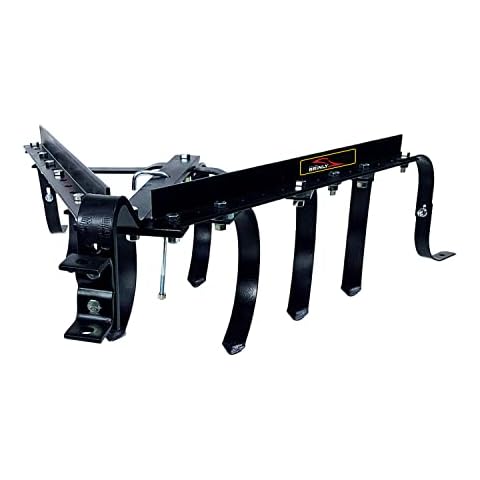 Brinly CC-560-A2 Sleeve Hitch Adjustable Tow Behind Cultivator, 18" by 40", Hammered Black Cover