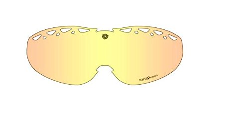 Triple Eight Saint Goggle Lens (Chrome/Rose)