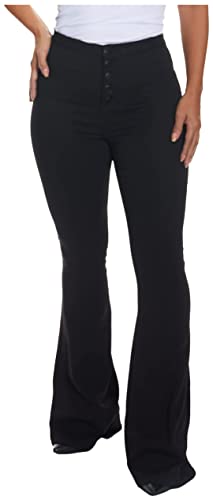 Women's high Rise Form Fitting Curvy Flare