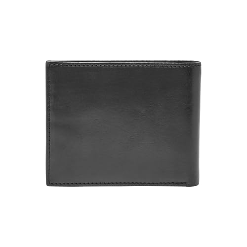 [ch3061] Wallet Ryan RFID Blocking Flip ID Bifold ml3729 ml3729001 - black -3