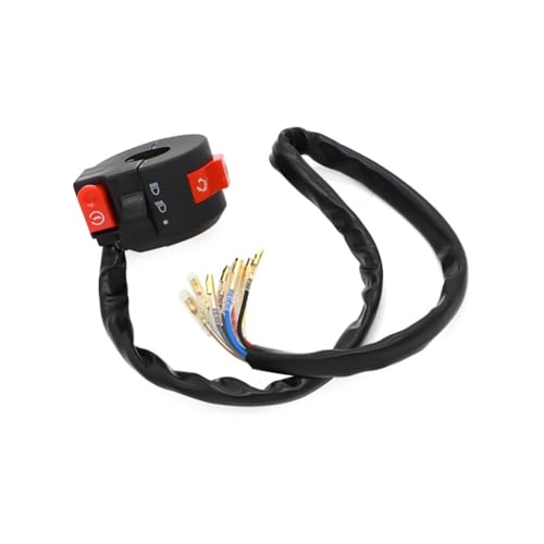 Commutateur Guidon Moto Idéal pour Randonnée Tout-Terrain et Raid ATC