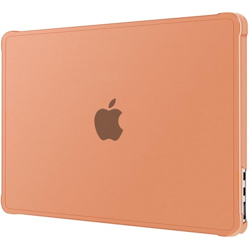 Image of MOSISO Compatible with MacBook Air 13 inch Case M5 2026 M4 2025 M3 M2 2024-2022 A3449 A3240 A3113 A2681, Seamlessly Closes Anti-Crack&Anti-Fingerprints Hard Shell for MacBook Air 13.6, Cosmic Orange