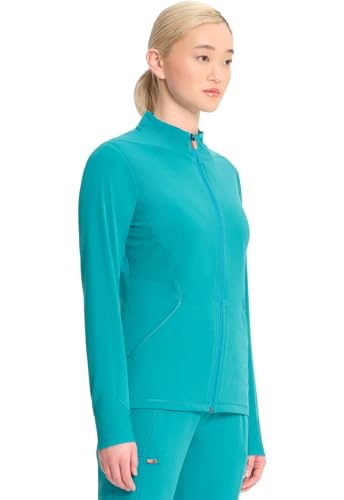 Veste zippée Cherokee Infinity IN320A à coutures structurées et 2 poches - 4