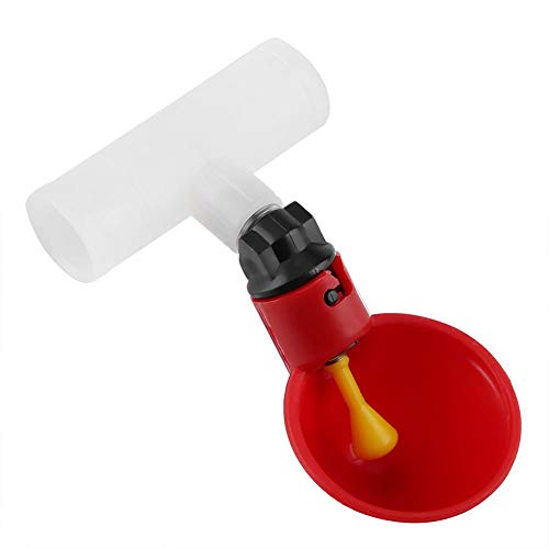 Gefl黦elvogel Wasserspender, 5 St點k Automatische H黨nertrinker Tr鋘ken Gefl黦el Plastik Wasserbecher Schalen Spender f黵… – Bild 7