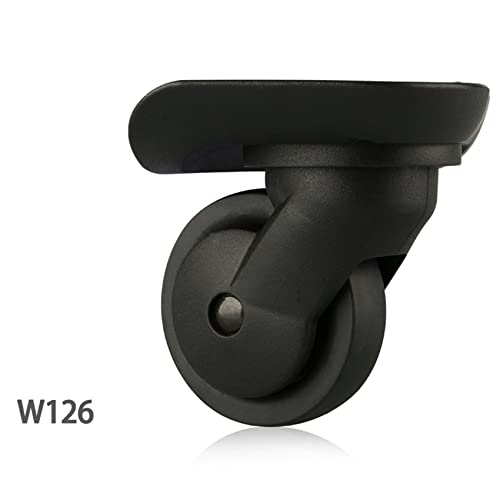 Luggage Wheels,Universal Luggage Casters,1 Pair Luggage Wheel Replacement Spare Spinner Caster for Suitcase Wheel Repair (W126)2