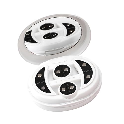 Terapia della luce rossa per occhi, cerotti per terapia della luce rossa degli occhi, patch massaggianti portatili sotto gli occhi, terapia per occhi a LED ricaricabile per alleviare borse degli occhi