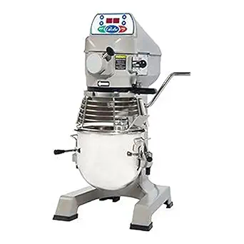 Globe SP10 10-Quart Countertop Planetary Mixer, NSF, Silver