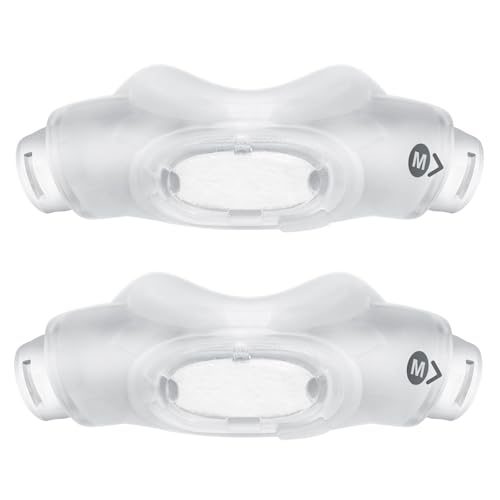 2 Packs Replacement Nasal Cradle Cushion for Airfit N30i - Nasal CPAP Mask Cushion - Quiet Venting & Comfortable and Soft (Medium)