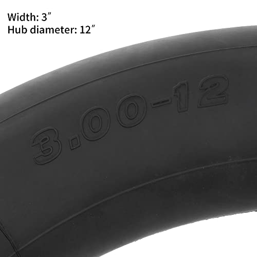 Image of RUTU 3.00 /3.5 /7.00 /8.00-10 and 3.00-12 Heavy Duty Replacement Inner Tube with Installation kit Fit for Dirt Pit Bike Scooter Moped ATV