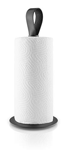 EVA SOLO Kitchen Roll Holder Black Elegant Scandinavian Design Black, H x diameter 23,4x13,4cm - Image 3