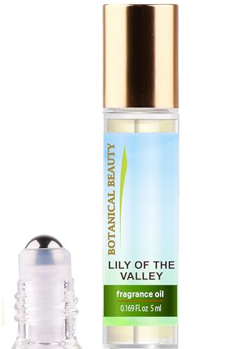 Botanical Beauty LILY OF THE VALLEY FRAGRANCE OIL ROLL-ON 0.169 FL OZ (5 ML) Rollerball Perfume Alcohol-Free Long Lasting