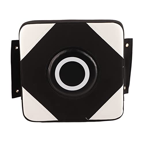QANYEGN Wall Punching Boxing Pad, PU Wall Punch Boxing Bag, Boxing Target Workout Punching Equipment for Sandas Taekowndo (Black White)