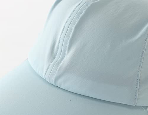 Connectyle Ultralight Reflective Run Hat Stretch Performance Sports Hat For Men And Women Aqua Blue #TOP4