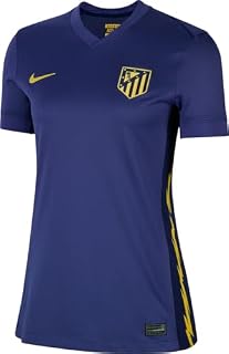 Atlético Madrid 2025/26 Stadium Away Nike Dri-Fit Replika-Fußballtrikot Für Damen, Binary Blue/Dark Purple Dust/Vibrant Yellow, HJ5088-424, XS