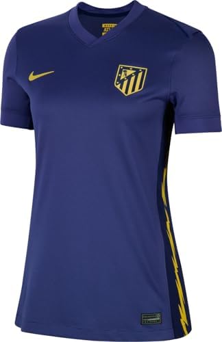 Atlético Madrid 2025/26 Stadium Away Nike Dri-Fit Replika-Fußballtrikot Für Damen, Binary Blue/Dark Purple Dust/Vibrant Yellow, HJ5088-424, XS