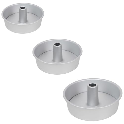 Sponge Cake Mold - Round Baking Pans, Nonstick Cake Trays, Aluminium Bakeware Tools, Durable Kitchen Dessert Accessories | Profe