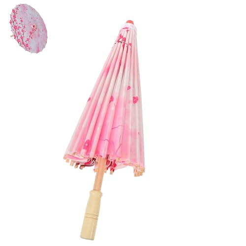 Parasol de seda floral que soluciona la falta de sombra y estilo en tus eventos