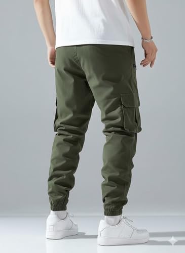 Image of INKKR Men Cargo || Men Zipper Cargo Pants Cotton ||