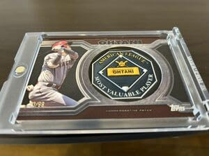 大谷翔平　MVP Topps Japan Edition 99枚限定パッチカード Amazon.co.jp: 大谷翔平 MVP Topps Japan Edition 99枚限定