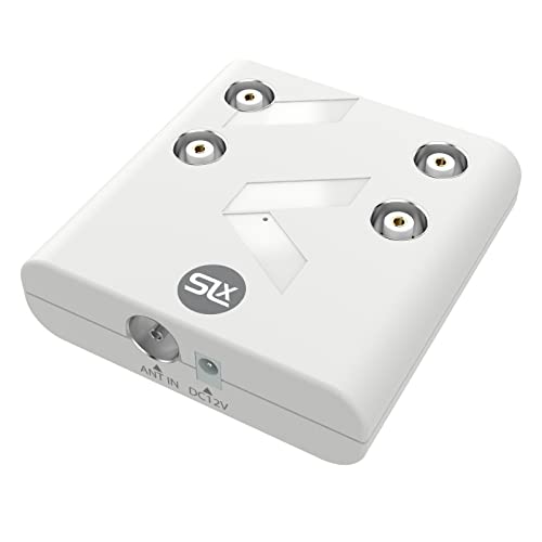 SLx TV Signal Booster Aerial Amplifier with 4 Outputs