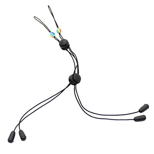 2 pares de anéis de mamilo ajustáveis sem perfuração da Exceart, grampos de mamilo, correntes corpor