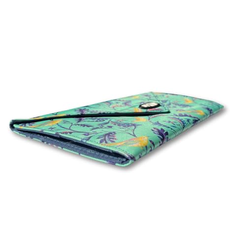 Big Skinny Women's Slimvelope Tri-Fold Checkbook Slim Wallet, Holds Up to 40 Cards3