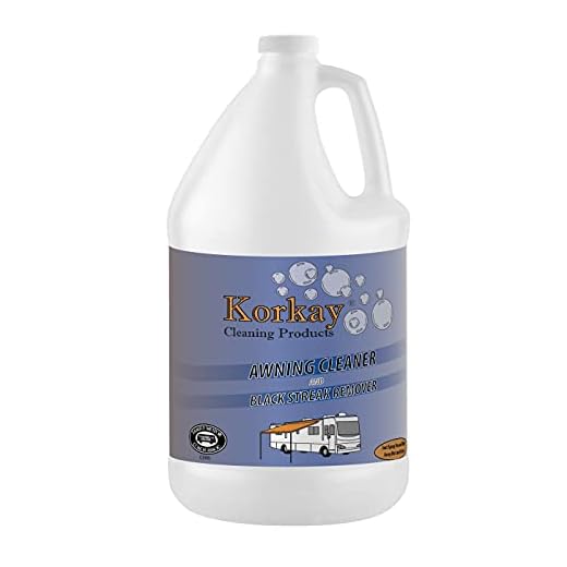 Awning Cleaner and Black Streak Remover 1 Gallon Bottle