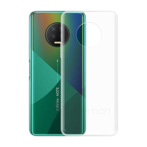 Image of Case Creation New Xiaomi Poco F2 Premium Imported 0.3mm Crystal Clear Totu Silicone Transparent Flexible Soft Corner Protection with TPU Slim Back Case Color Variation Cover for Poco F2