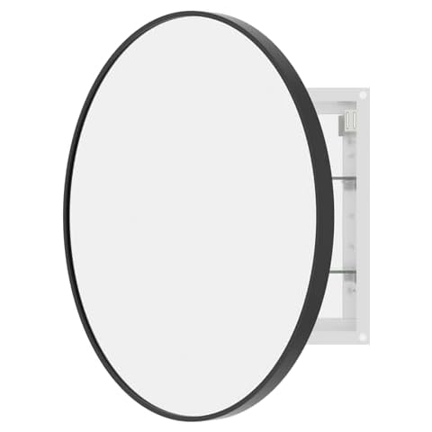 WallBeyond 24 Inch Black Medicine Cabinet Cover