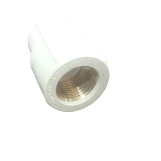 rachna hardware and paints 3/4X3/4 CPVC FTA Brass white HWR144