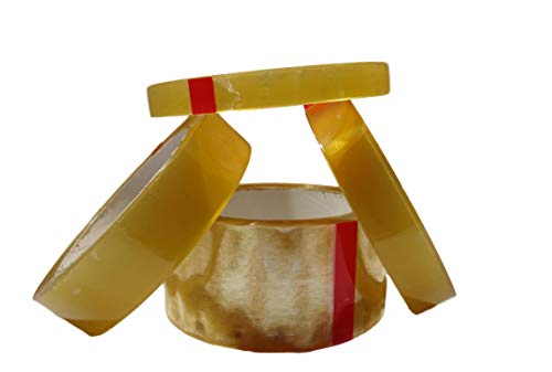 Ggr Supplies T.r.u. Cello Biodegradable Cellophane Clear Stationery/Light Duty Packaging Cellulose Sealing Tape: 1/2 In. (W) X 72 Yds. (L) - 3 In. Core (Pack Of 3) #TOP3