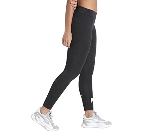 Miniatura 3 de Puma Ess Logo Leggings Mallas Deporte, Mujer, Dark Gray Heather, S