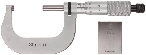 Micromètre extérieur à cliquet Starrett V2MXRL touches en carbure
