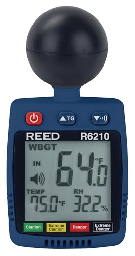 REED Instruments R6210 Heat Stress WBGT Meter
