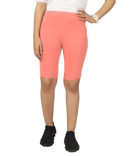 Image of KYDA Kids Girls's Stretchable Anti Bacterial Cycling Shorts, Yoga & Workout Gym Shorts