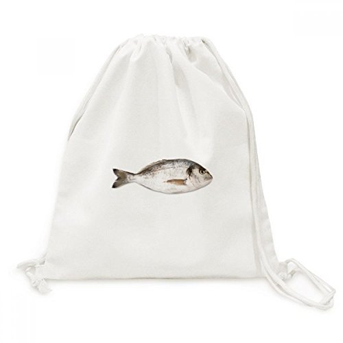 Sac à dos cordon poisson océan rouge en toile fini les sacs lourds