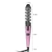 Automatic Curling Iron Ceramic Auto Hair Curler - Detangle Scald-Free Fast Heating One-Click Automatic Rechargeable Quick Styling Curling Iron Wand Automatic Curling for Hair Styling (Hot Pink)