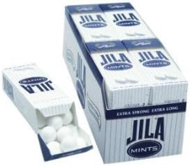 Jila Peppermint Mints, .95-ounce Pack (12 Packs)