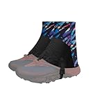 UNIQOCK Low Gaiters,Ankle Gaiters,Snow Boot Guard Gators,Shoe Gaiters,Gators for Hiking Boots,Leg Gaiters,Waterproof Hiking Gaiters for Hunting,Running,Snow,Mountain Climbing
