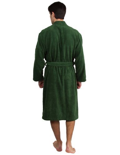 image for TowelSelections Men’s Robe, Turkish Cotton Terry Kimono Bathrobe Sma