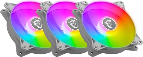 Image of MSI MPG F120 ARGB-3W - 1200 RPM, 120mm, Anit-Vibration ARGB Fans