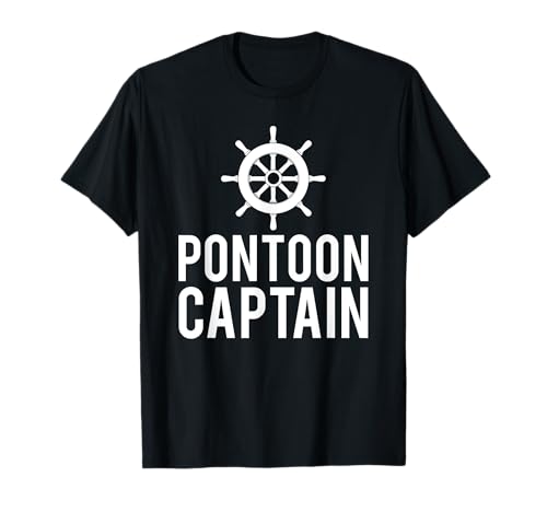 Pontoon Captain Tee design - Boat Lake Maglietta