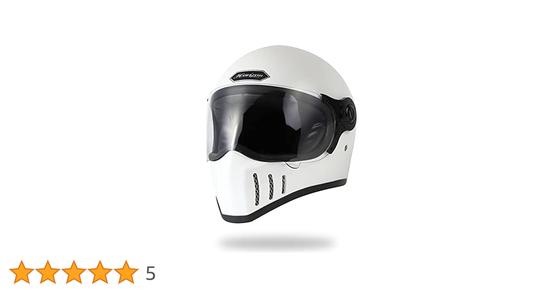 Amazon.co.jp: フルフェイスへルメット HORIZONHELMETS ホワイト