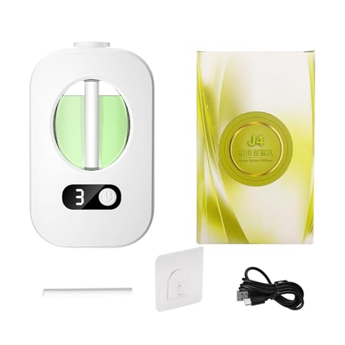 Difusor De Aceites Esenciales, Difusor Automático De Fragancias, Aparato Recargable con Temporizador Montable en Pared para Dormitorio Oficina SPA Hotel Dormitorio Juvenil