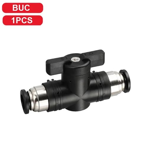 Válvula de acelerador neumática BUC 4mm con regulación micrométrica de alta resistencia 3